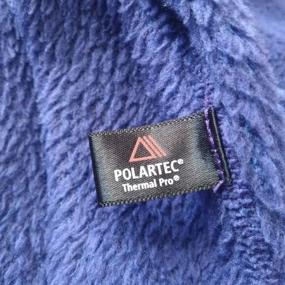 Patagonia Re-Tool Snap-T Indigo Purple Fleece Pullover Sweatshirt Women's Small - Picture 12 of 15